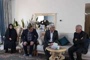 دیدار معاونان و مدیران بنیاد شهید و امور ایثارگران با خانواده شهدای جنایات آمریکایی صهیونیستی