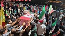 تشییع پیکر مطهر جانباز 70درصد شهید «احمد نژادرمضان لنگرودی» در مشهد مقدس