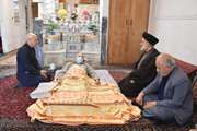 دیدار نماینده ولی فقیه در بنیاد شهید و امور ایثارگران با جانباز سرافراز «رضا گودرزی»