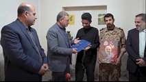 دیدار معاون فرهنگی و آموزشی بنیاد شهید و امور ایثارگران باخانواده «بسیجی شهید محمد تقی عباسی»