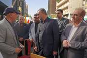 حضور معاونین، مدیران کل و کارکنان بنیاد شهید و امور ایثارگران در راهپیمایی ۱۳ آبانماه