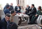 مسئولان قزوین با خانواده شهید «حسین مهدویان» دیدار کردند