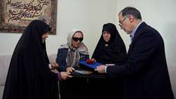 دیدار نمایندگان رهبر معظم انقلاب و معاون رئیس جمهور و معاونان با جانبازان