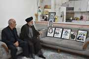 دیدار با خانواده شهیدان والامقام «افشین فولادی و شهیده لیلا قلی پور»، از شهدای جنگ رمضان در خرمآباد