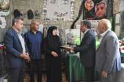 دیدار مدیرکل بنیاد شهید و امور ایثارگران لرستان با خانواده شهیدان والامقام «فیروز نظری و سجاد نجفوند دریکوندی»