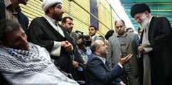 حسرت جانبازان برای بدرقه شهید ایران+ فیلم