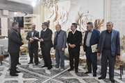 دیدار مدیرکل امور هنری بنیاد و مدیرکل بنیاد لرستان با خانواده شهدای اغتشاشات تروریستی اخیر در خرمآباد