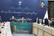 آیین تکریم خبرنگاران حوزه ایثار و شهادت
