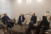 دیدار رییس بنیاد شهید و امور ایثارگران با خانواده «شهید روحالله خلج قاسمآبادی»