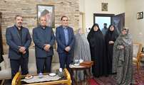 دیدار معاون رئیس جمهور و رئیس بنیاد شهید و امور ایثارگران با خانواده شهیدان والامقام افشردی(باقری)
